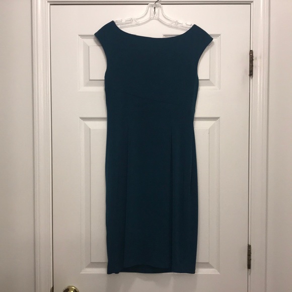 Teal cocktail dress - Picture 2 of 2